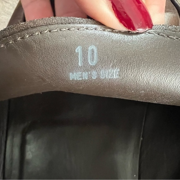 Tod’s Mens Smooth Leather Slip On Penny Loafers Brown US 10 EUC $695 - Picture 14 of 14